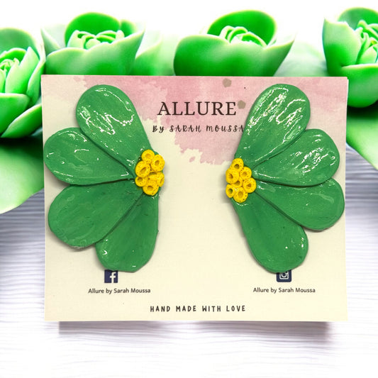Petal Wings in Green
